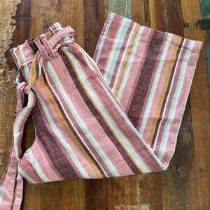 a.n.a. Linen Blend Copped Pants Size XS